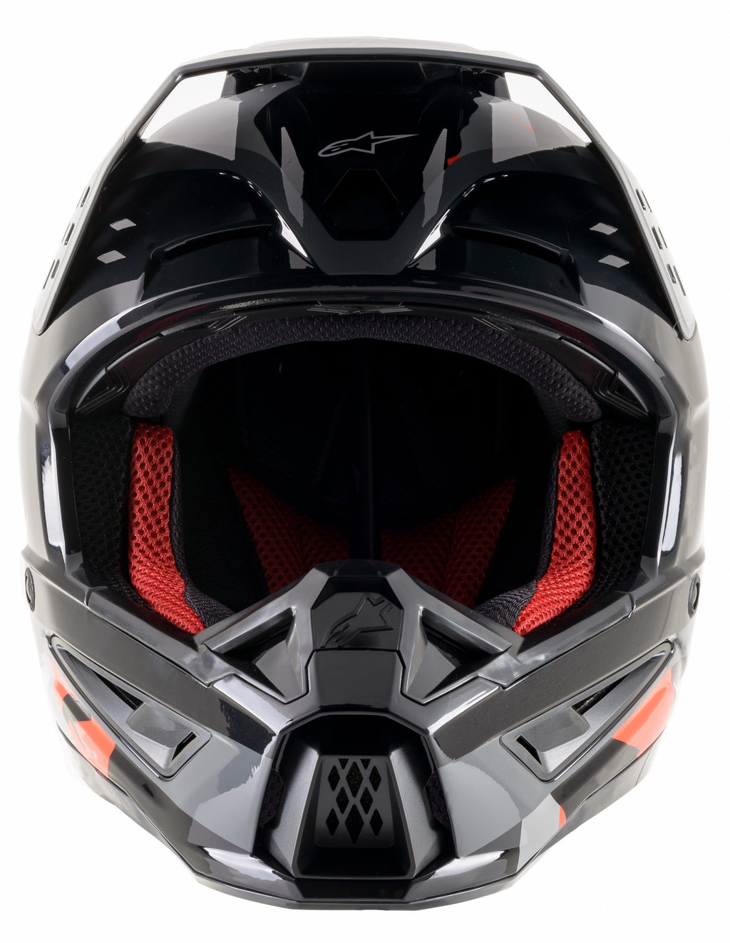 S M5 Rover Helmet Anthracite/Red Fluo/Camo Xl