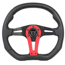13.75 Top Marker Extreme Weather Steering Wheel Red