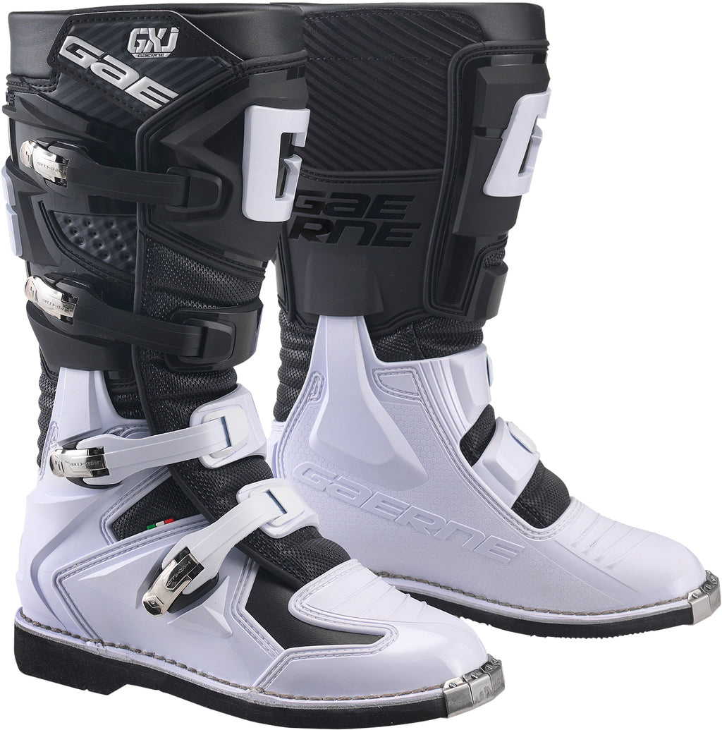 Gx J Boots Black/White Sz 06