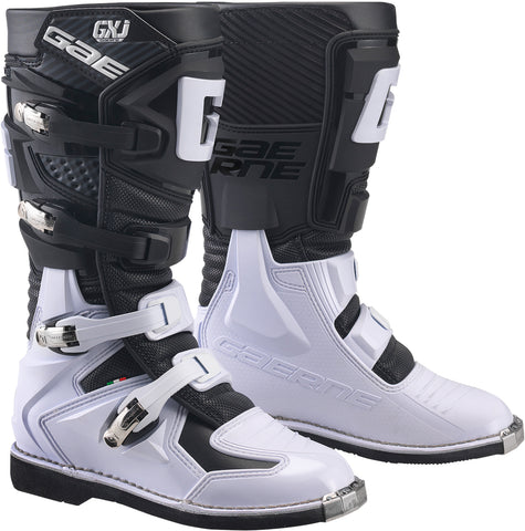 Gx J Boots Black/White Sz 02