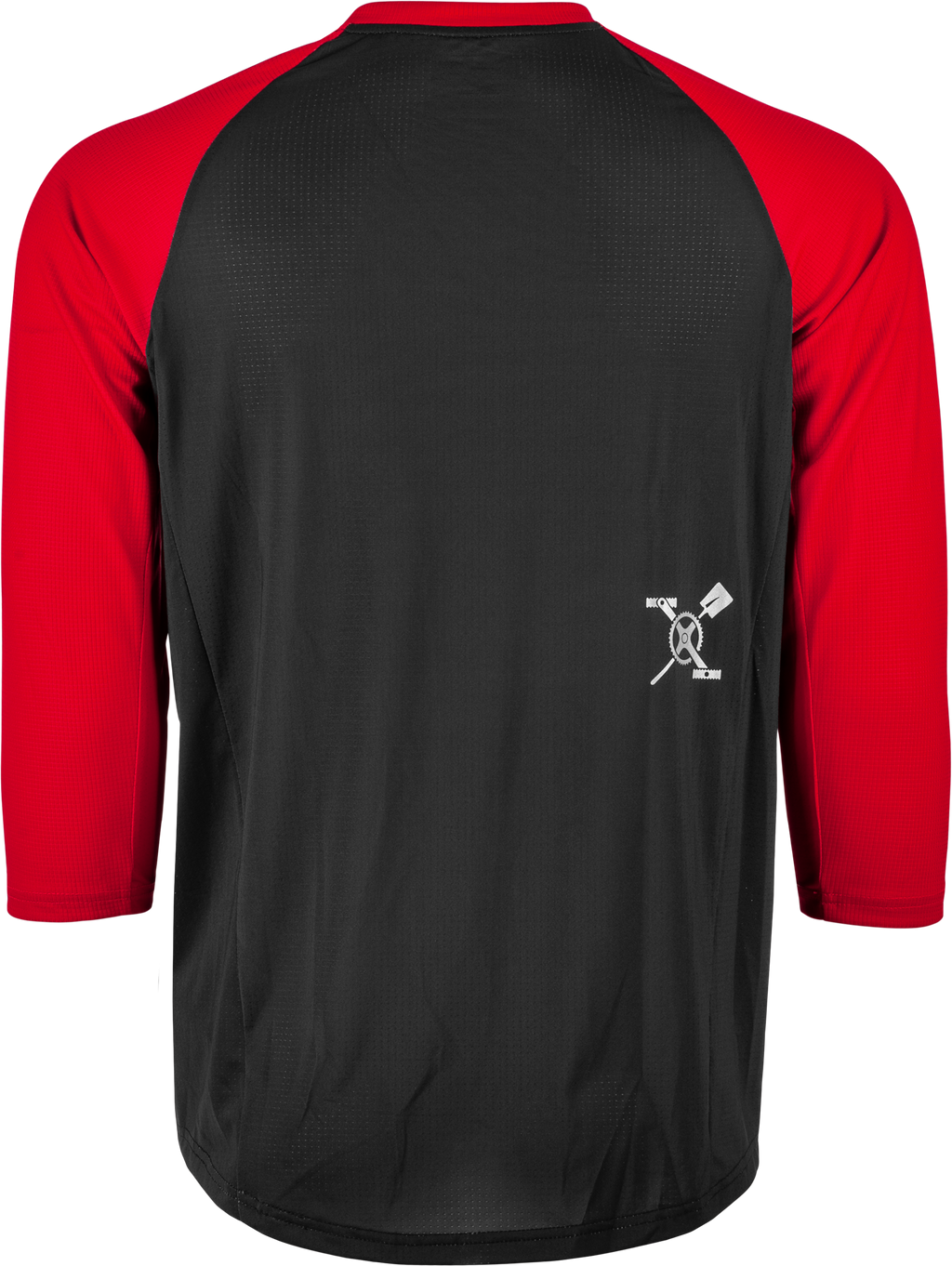 Ripa 3/4 Sleeve Jersey Black/Red Xl