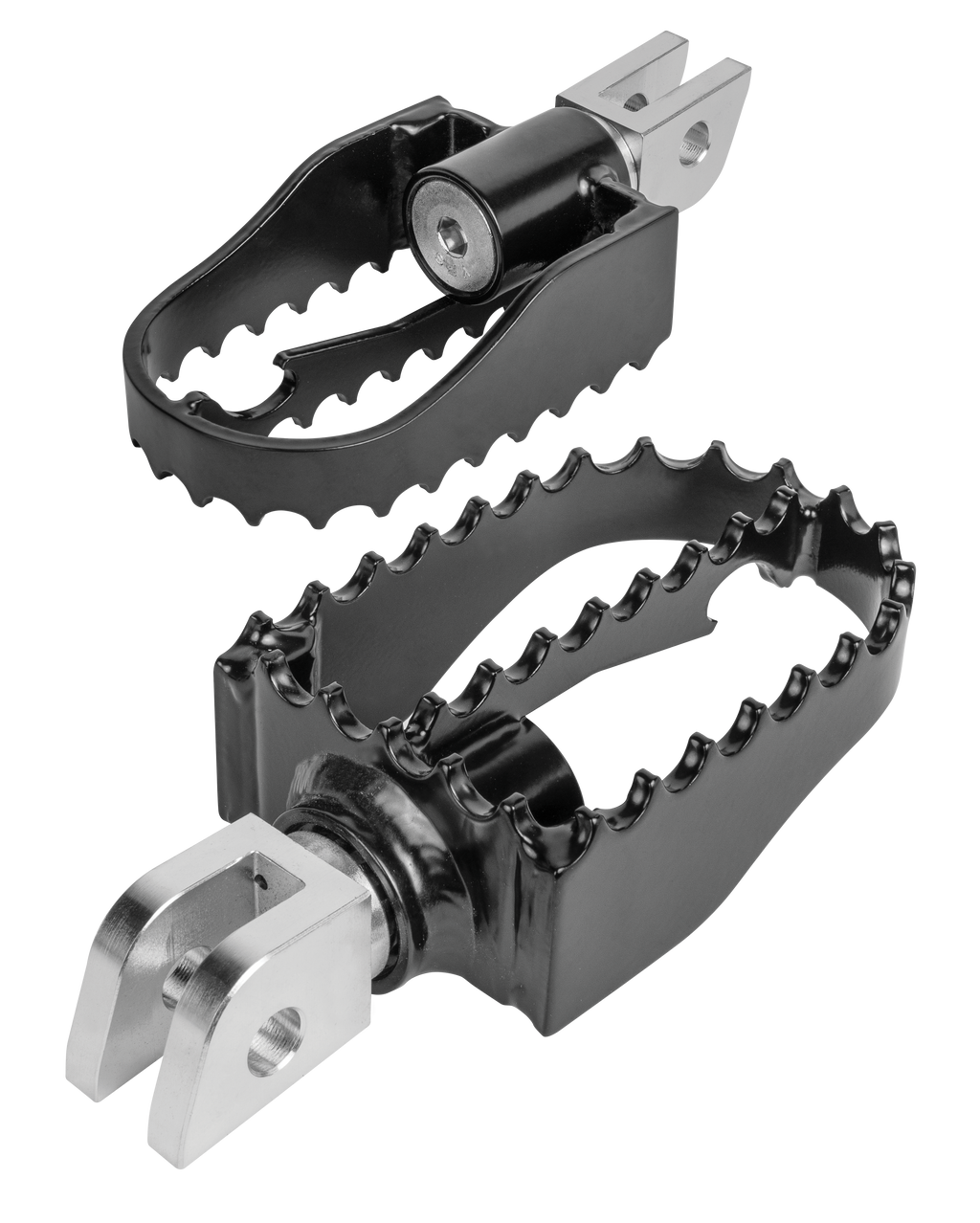 Mx Style M8 Rider Footpegs Black