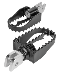 Mx Style Foot Pegs Tri Black