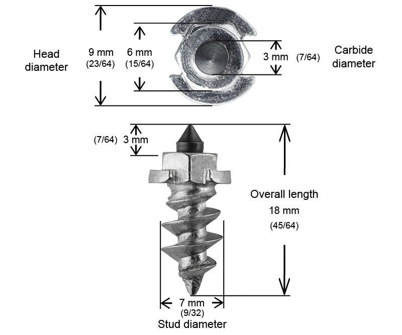 5/8" 15mm Shoulder Screw Studs Qty 200