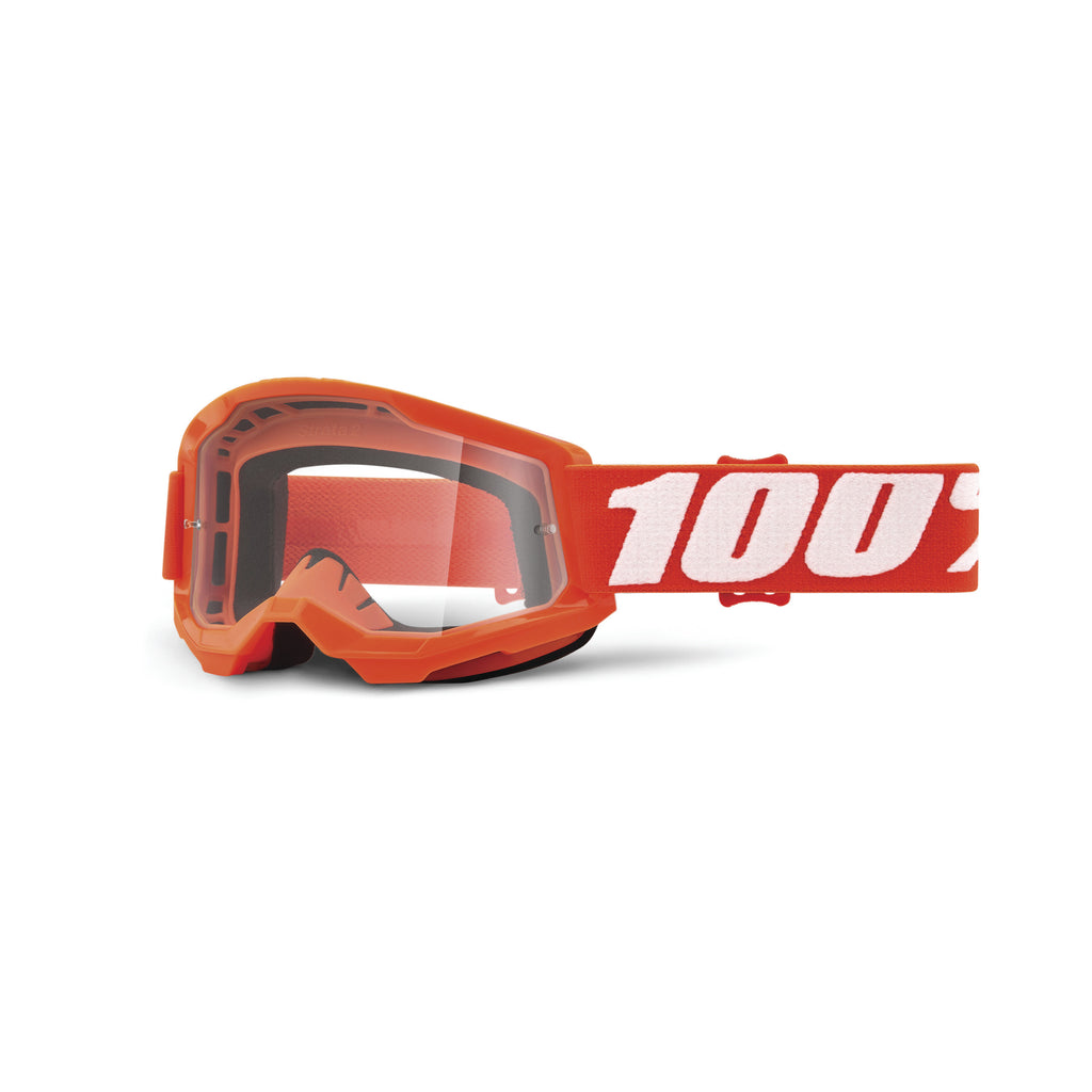 Strata 2 Junior Goggle Orange Clear Lens