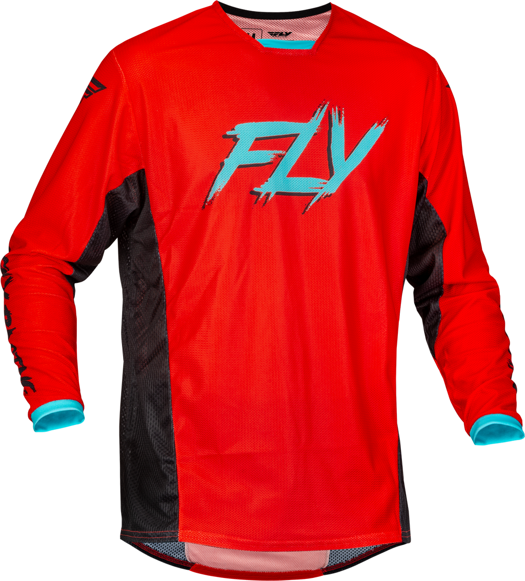 Kinetic Mesh Rave Jersey Red/Black/Mint Lg