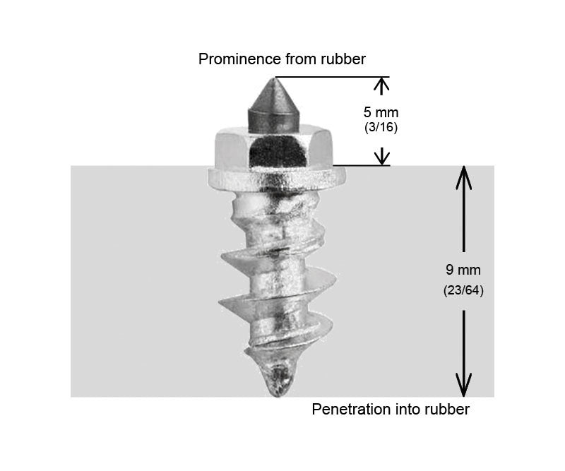 7/16" 11mm Shoulder Studs Qty 24