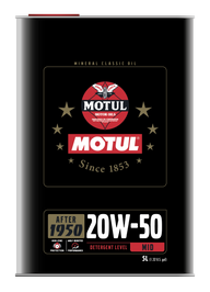 Motul 20W50 Classic Performance Oil - 4x5L - Case of 4