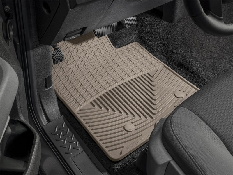 WeatherTech 77-88 Porsche 924 Front and Rear Rubber Mats - Tan