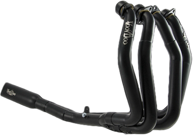 Shorty Full Exhaust System 4 Into 1 Black Busa