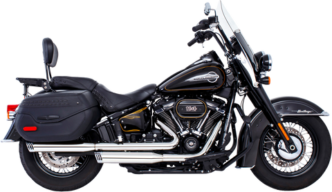 Racing Slip On Chrome 3.5" Flstc/N