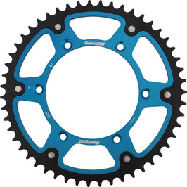 Rear Stealth Sprocket Alu/Stl 51t 520 Blu Yam