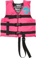 Child Flotation Vest Neon Pink/Teal
