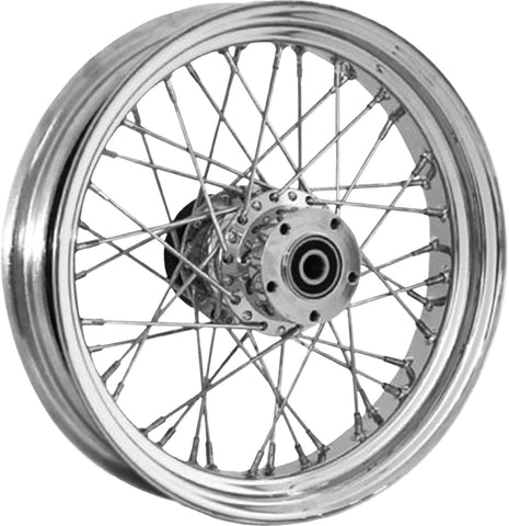Rr 40 Spk Chrome 16x3.5 Bt/Xl Hub 3/4" Axl 00 Ltr