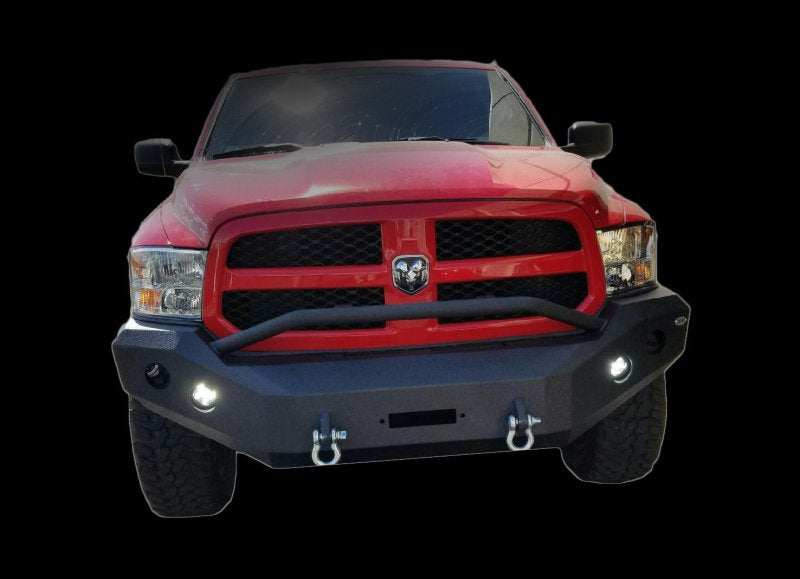 DV8 Offroad 13-15 Dodge Ram 1500 Winch Ready Front Bumper