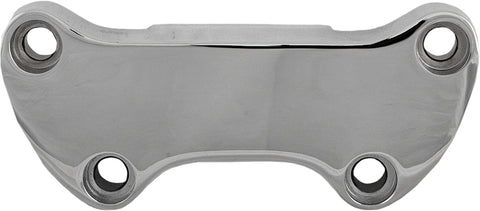 Handlebar Clamp Chrome Plain W/Skirt