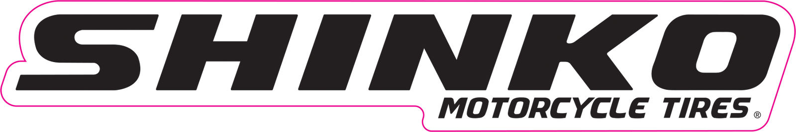 20" Die Cut Sedona Sticker Black   Each