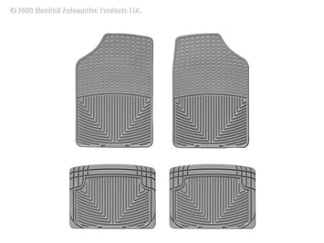 WeatherTech 66-92 Dodge Monaco Front and Rear Rubber Mats - Grey