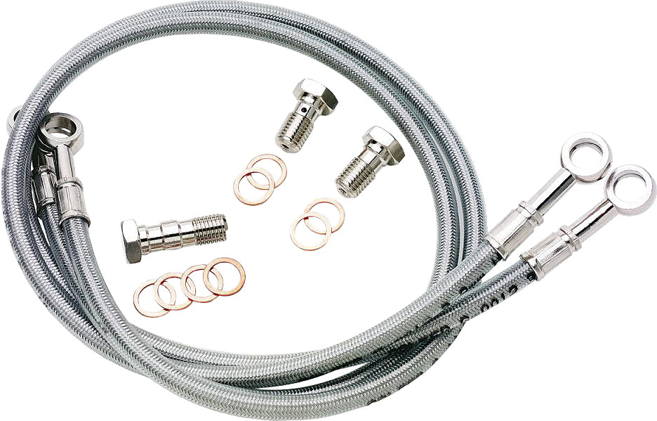 Brake Line Front Silver Honda