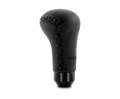 Momo Anatomico Shift Knob - Black Leather, Black Stitching
