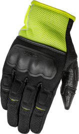 Coolpro Force Gloves Black/Hi Vis Lg