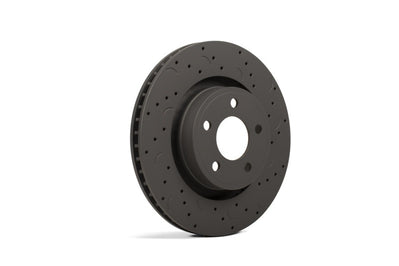 Hawk 07-15 Audi Q7 / 08-16 Porsche Cayenne Talon Cross Drilled and Slotted Front Rotors (Pair)