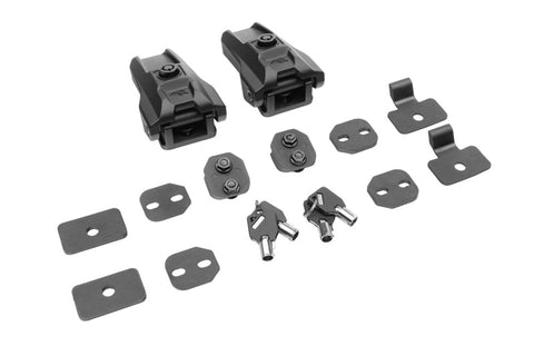 Rugged Ridge 07-22 Jeep Wrangler JK & JL -  20-22 Jeep Gladiator JT Locking Hood Catch Kit