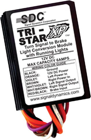 Tri Star Xp Turn Signal To Brake Light Conversion Module