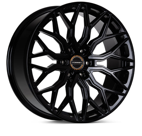 Vossen HF6-3 20x9.5 / 6x139.7 / ET15 / Deep Face / 106.1 - Gloss Black