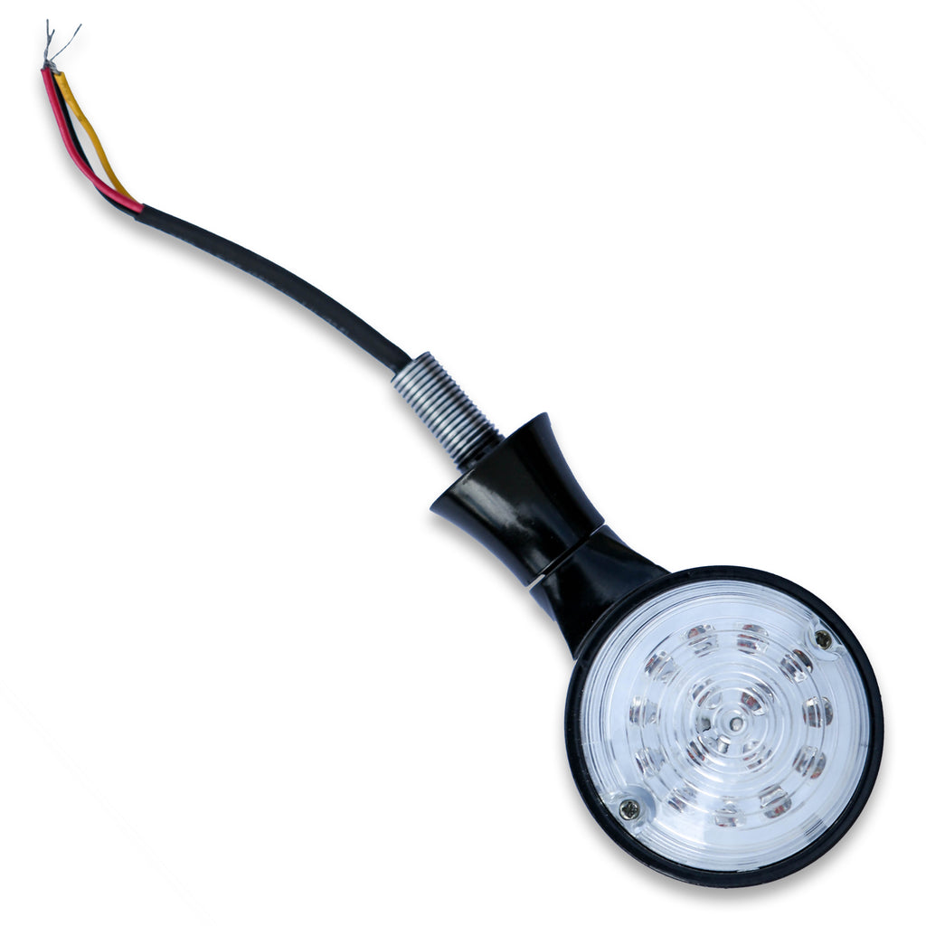 Led Turn Signal Amber Univ Black Pr