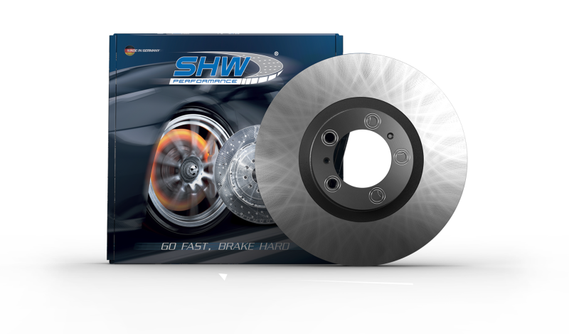 SHW 01-06 BMW M3 3.2L Rear Smooth Monobloc Brake Rotor