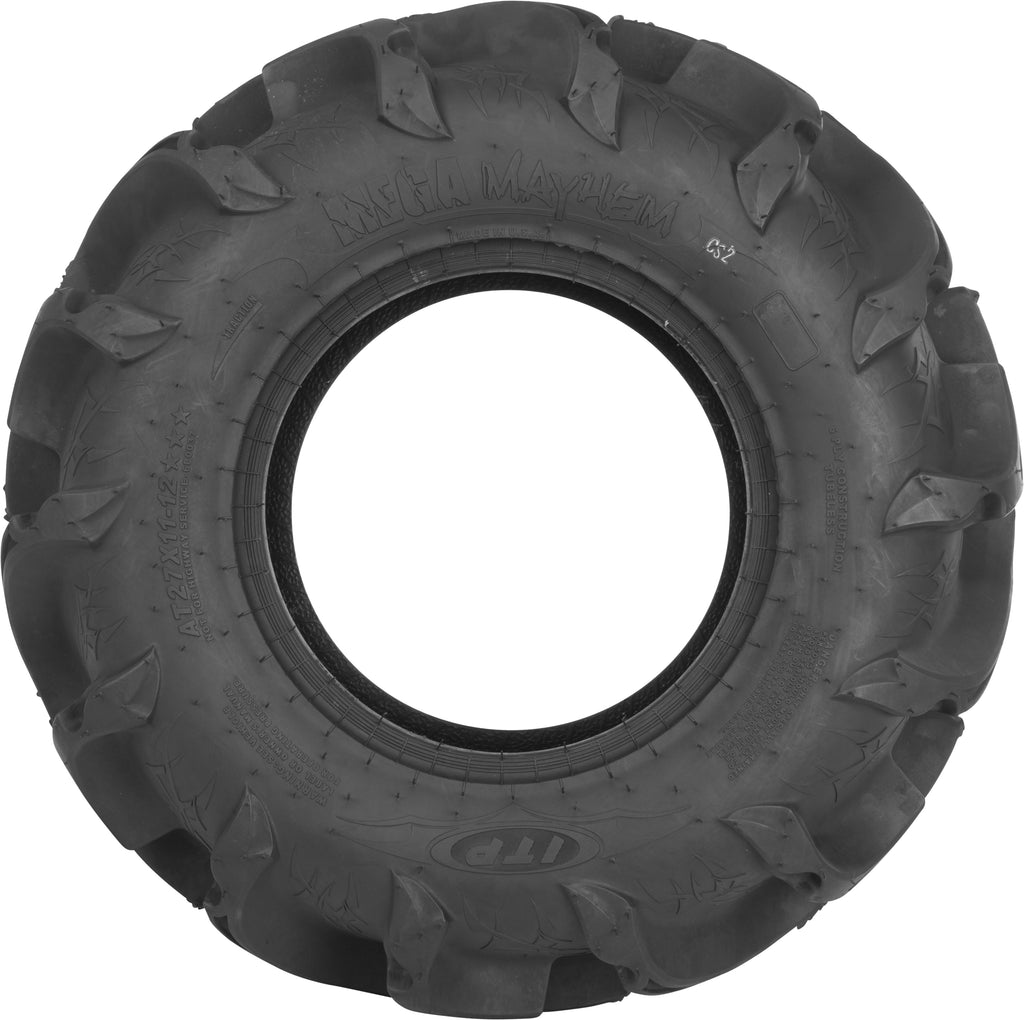 Tire Mega Mayhem Rear 28x11 12 Lr 520lbs Bias