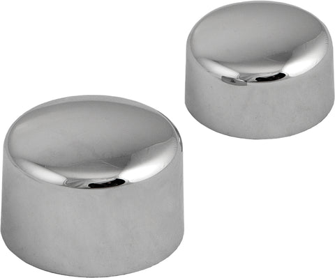 Swingarm Axle Cover Chrome Softail & Dyna 08 17