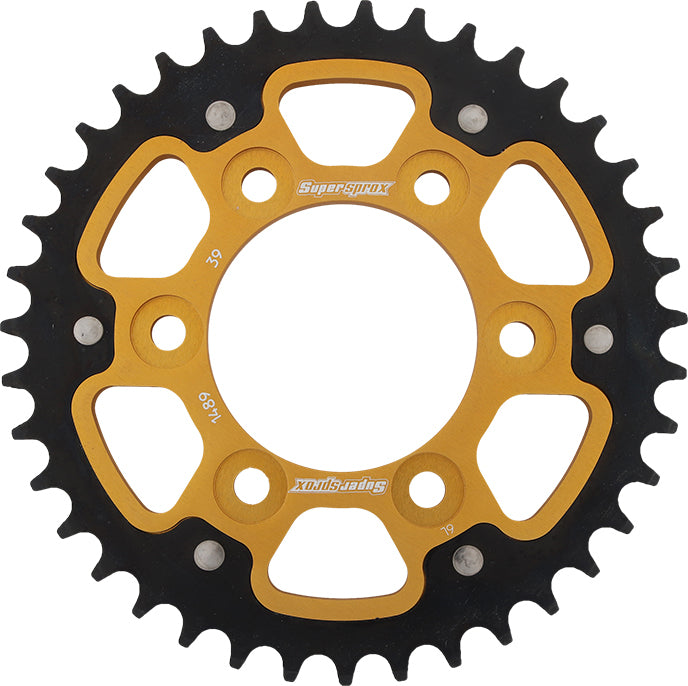 Rear Stealth Sprocket Alu/Stl 39t 525 Gld Kaw