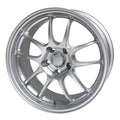 Enkei PF01 15x7 4x100 35mm Offset Silver Wheel