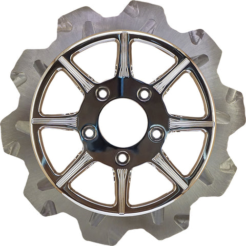 High Carbon Steel Phoenix Rear Rotor Chrome 11.5"