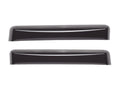 WeatherTech 2017 + Honda CR-V Rear Side Window Deflectors - Dark Smoke