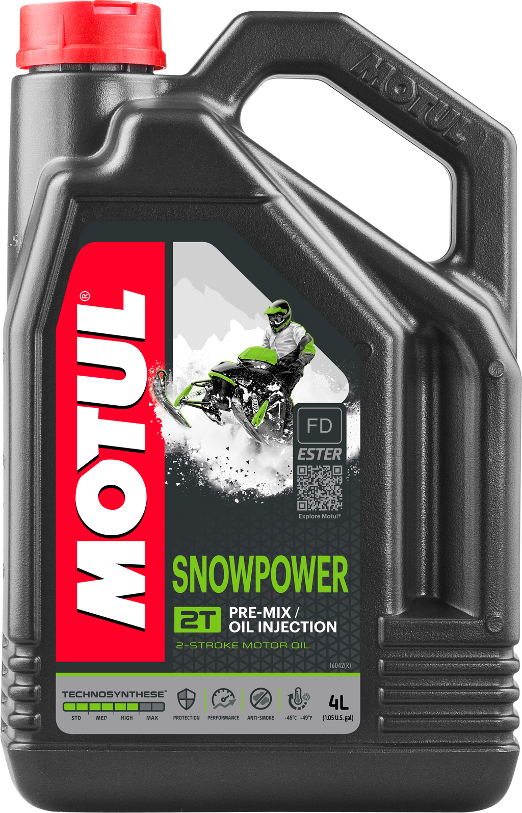 Snowpower 2t Ester Engine Oil 4 Ltr 4/Case