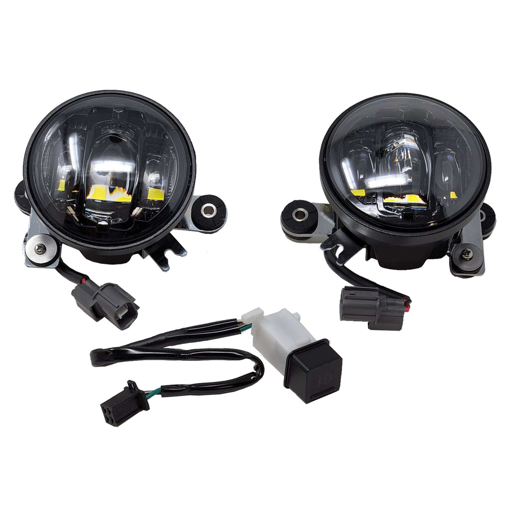 Led Fog Light Kit Black Hon