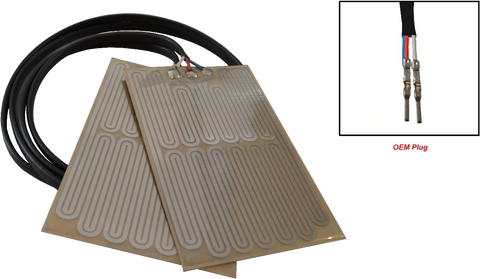 Plug & Play Grip Heaters Standard Length Pol