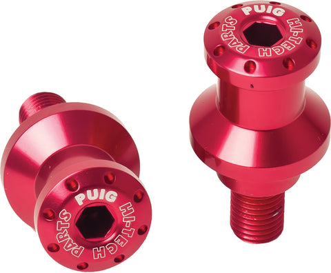 Swingarm Spools Hi Tech 6mm Red 2/Pk
