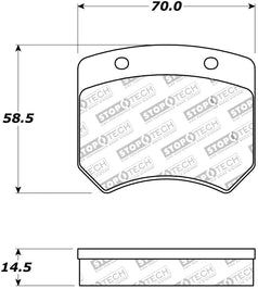 StopTech Street Touring Brake Pads