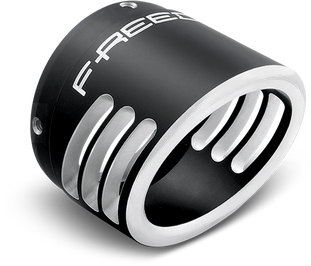 End Cap 4" Black Racing