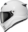 Covert Fx Full Face Helmet Gloss White Lg