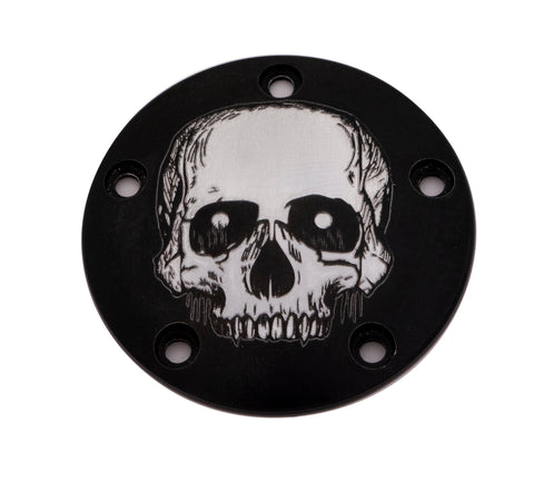 Tc Timer Cover Skull Black