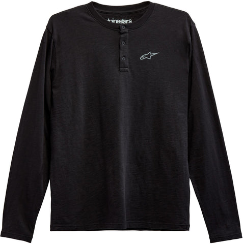 Ls Gravel Henley Black Lg