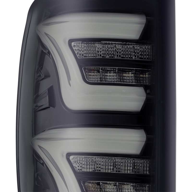 AlphaRex 09-14 Ford F-150 (Excl Flareside Truck Bed Models) PRO-Series LED Tail Lights Jet Black