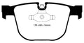 EBC 08-10 BMW M3 4.0 (E90) Redstuff Rear Brake Pads