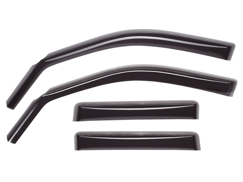 WeatherTech 2014+ Land Rover Range Rover Front & Rear Side Window Deflectors - Dark Smoke