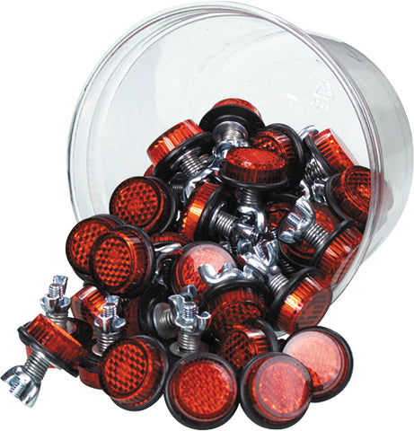 Mini Reflectors Red 150/Pk